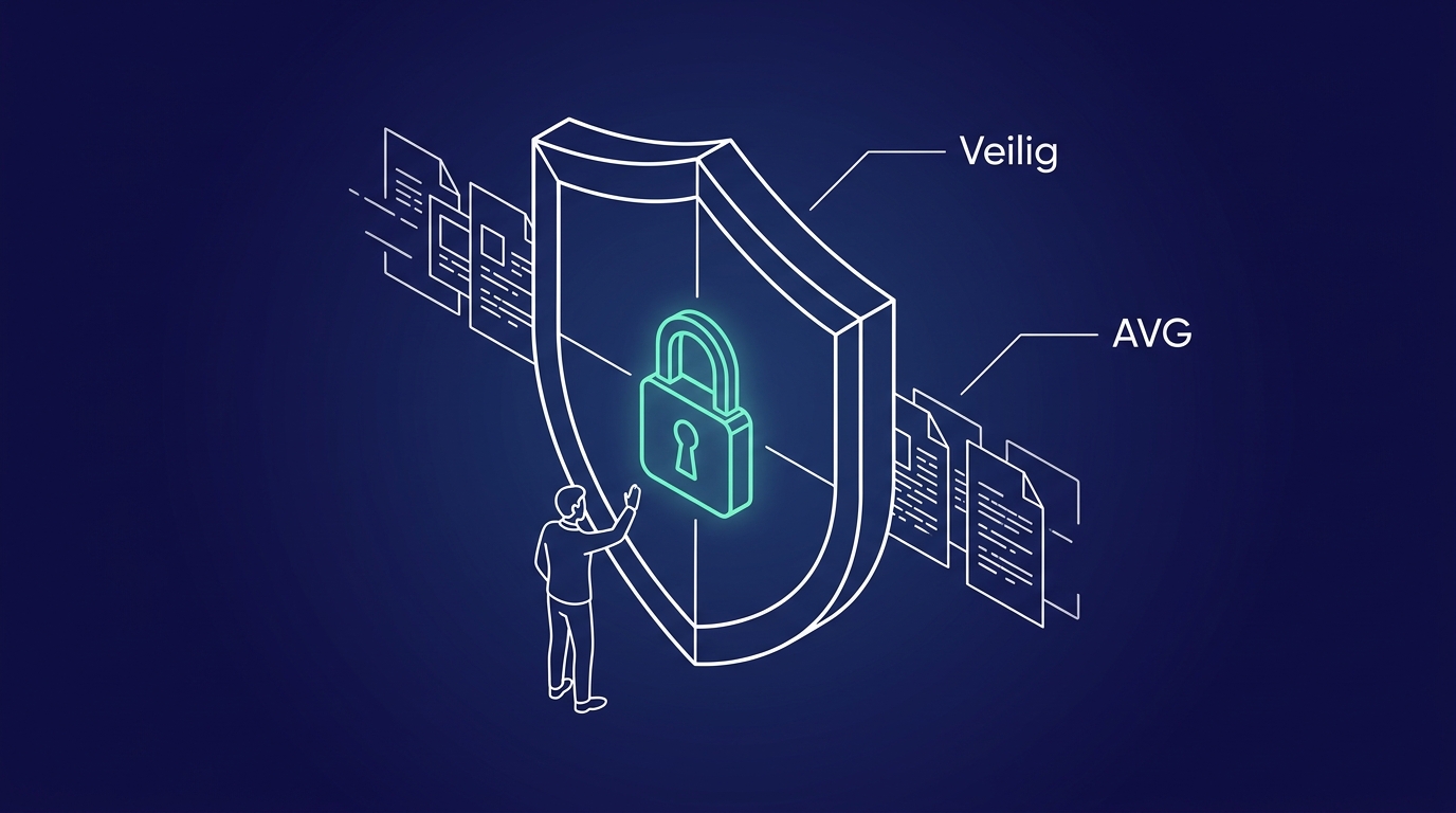 Wireframe illustration of cost-effective, safe AI automation for organizations