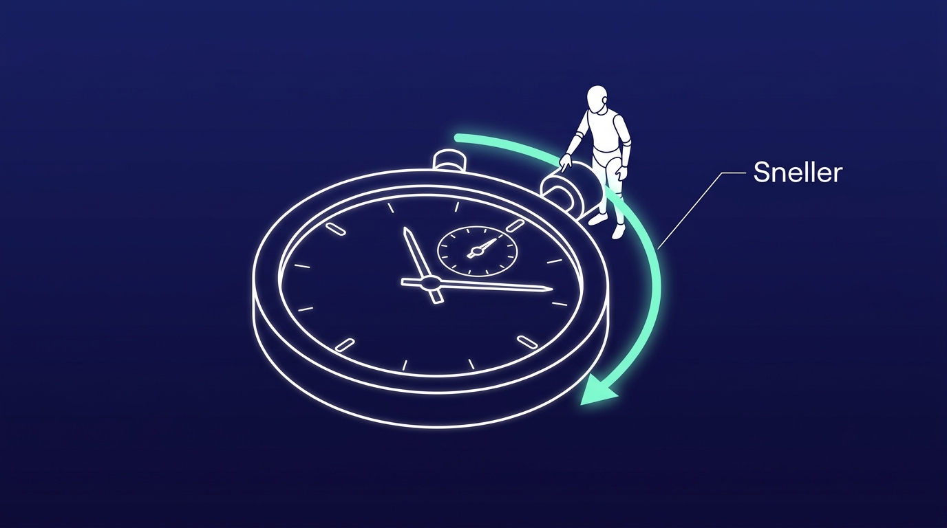 Processing requests 30 times faster with AI