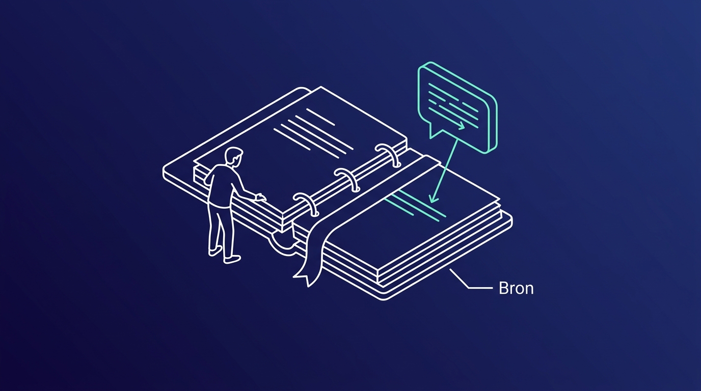 Zo werkt de Knowledge Assistant: antwoord uit je eigen documenten, met bron